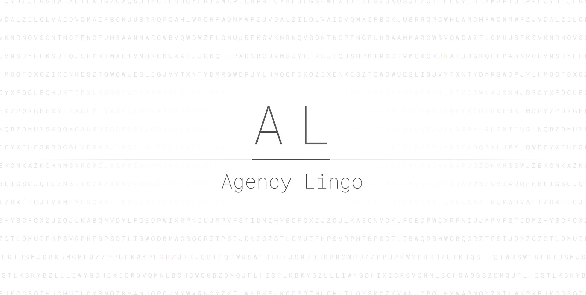 Agency Lingo